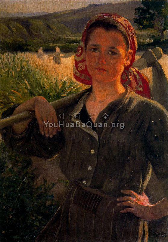 Joven labradora - 伊格纳西奥·狄亚兹·奥拉诺